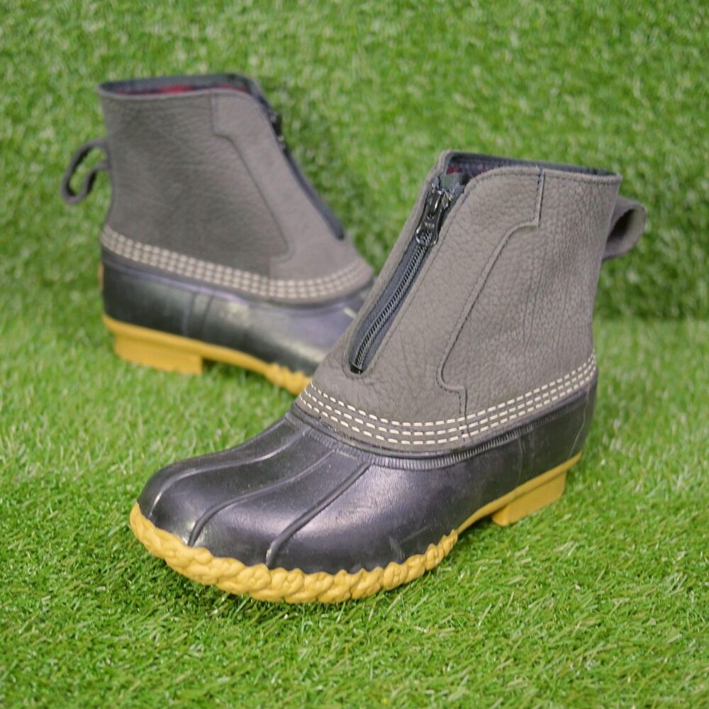 L.L.Bean Fleece-Lined PrimaLoft Front‎ Zip Duck Boots - Women's Size 7